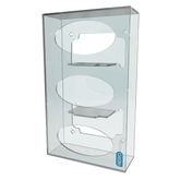 Aero Healthcare AEROGLOVE Acrylic Triple Glove Dispenser